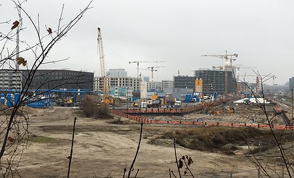 Hochhaus am Nordhafen