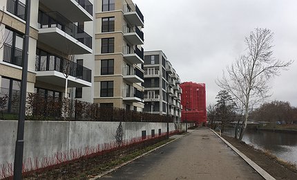 Wasserstadt Promenade